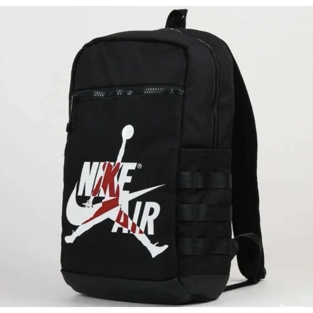 Nike Air Jordan Jumpman Classics Backpack - Black/Gym Red Excellent Condition.